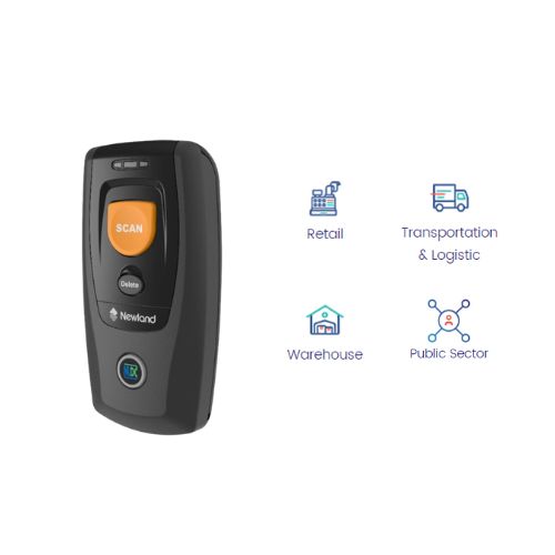 Newland NLS-BS8080-2D Handheld Wireless Bluetooth 2D Barcode Scanner - Image 2