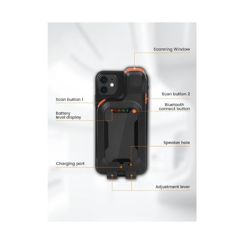Syble XB-C20 2D Wireless Bluetooth Clip-On Scanner - Image 3