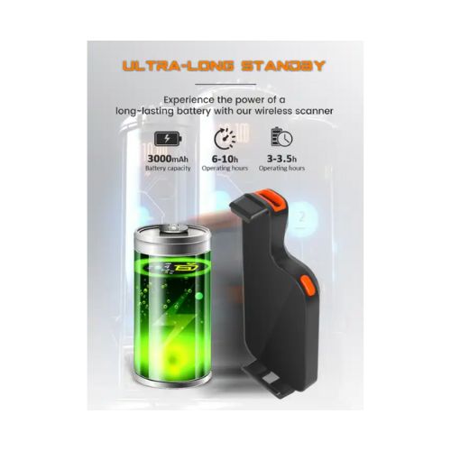 Syble XB-C20 2D Wireless Bluetooth Clip-On Scanner - Image 5
