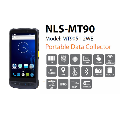 Newland NLS-MT90 Portable 2D Imager Scan Mobile Computer - Image 2
