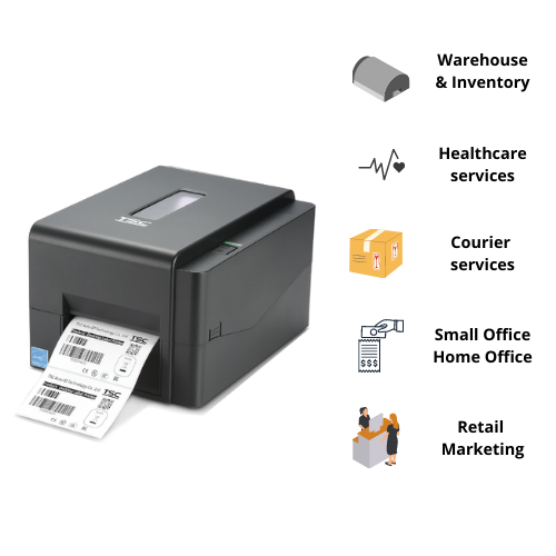 TSC TE200 Direct Thermal Label Printer - Image 2